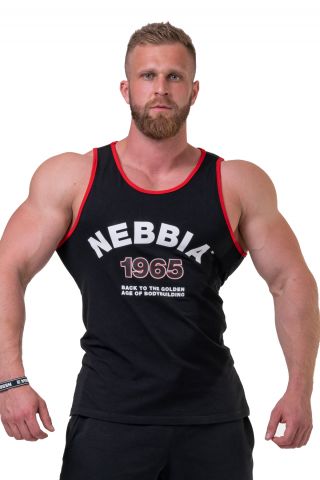NEBBIA Old-school Muscle Tank Top 193 Black Farba: čierna, Veľkosť: M