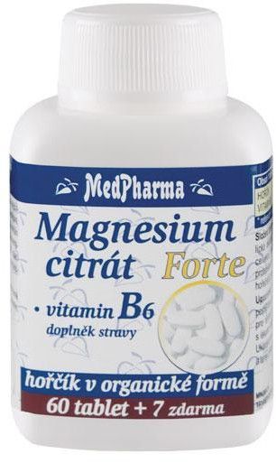 MedPharma Magnesium citrát Forte 67 tabliet