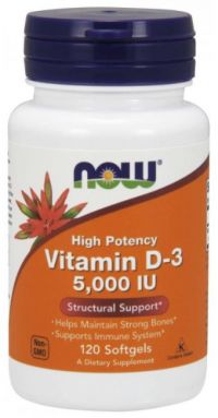 Vitamin D3 5000 IU 120 kapsúl