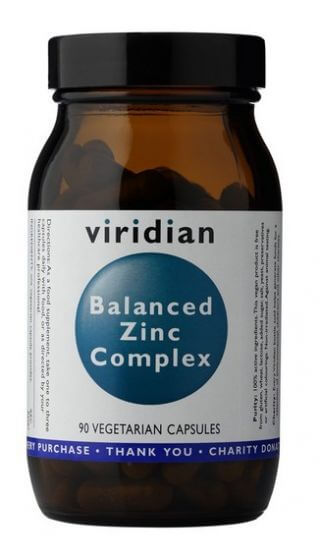 Viridian Balanced Zinc Complex - 90 kapsúl