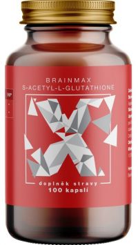 BrainMax S-Acetyl-L-Glutathione 100 mg 100 kapsúl