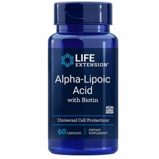 Life Extension Alpha-Lipoic Acid with Biotin 60 Kapslí