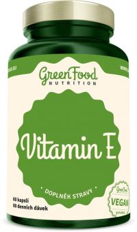 GreenFood Vitamín E 60 kapsúl