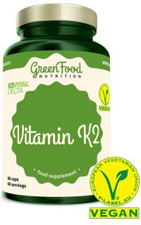 GreenFood Vitamín K2 60 kapsúl