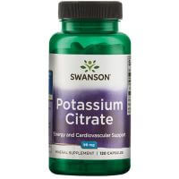 Swanson Potassium Citrate (draslík), 99 mg, 120 kapsúl