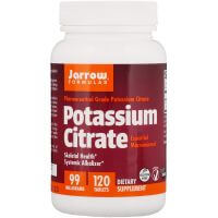 Jarrow Formulas Potassium Citrate (draslík), 99 mg, 120 kapsúl