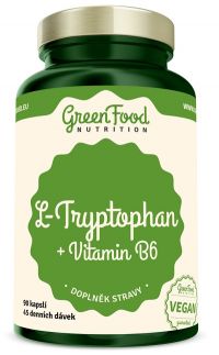 L-Tryptophan + Vitamin B6 90 kapsúl