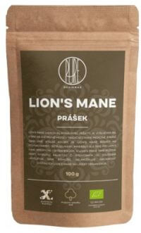 Brainmax Pure Lion's Mane (Hericium) prášok BIO 100 g