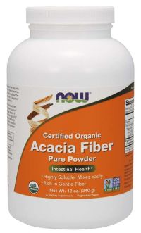 NOW Acacia Fiber Organic Powder 340 g