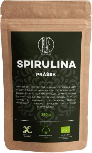 BrainMax Pure Spirulina prášek