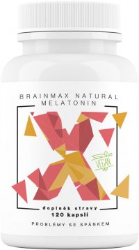 BrainMax Natural Melatonin 120 kapsúl