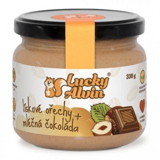Lucky Alvin Lískové Ořechy + Mléčná Čokoláda