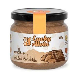 Lucky Alvin Mandlový Krém s Mléčnou Čokoládou 330g