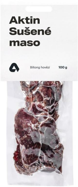 Aktin Sušené hovězí maso biltong original 100 g