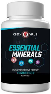 Czech Virus Essential Minerals 60 kapslí