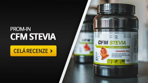 Prom-IN CFM Stevia [recenzia]: skvelý prírodný proteín?