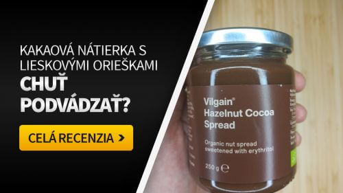 Kakaová nátierka s lieskovými orieškami Vilgain: maslo, ktoré si zamilujete [recenzia]