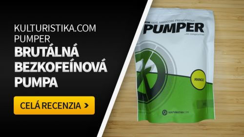 Kulturistika.com Pumper: Brutálna pumpa bez stimulantov [recenzia]
