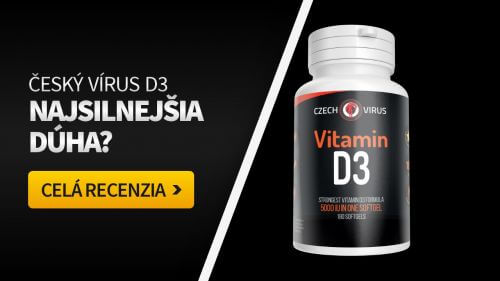 Czech Virus vitamín D3: najsilnejší vitamín D na trhu? [recenzia]