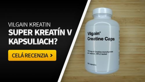 Vilgain Creatine Caps: skvelý kreatín v kapsuliach! [recenzia]