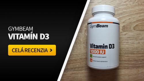Vitamín D3 od spoločnosti GymBeam: jasný favorit v pomere cena/kvalita?