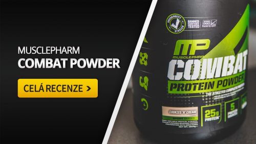 MusclePharm Combat Powder [recenzia]: viaczložkový proteín s bezkonkurenčným zložením a chuťou