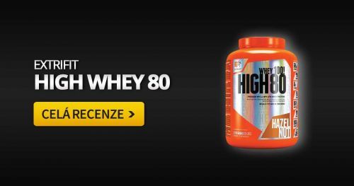Extrifit High Whey 80 [recenzia]: vynikajúci proteín za skvelú cenu